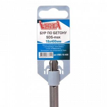Бур по бетону SDS-max 18х400 мм Бур по бетону SDS-max 18х400 мм