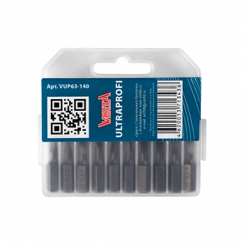 Биты SL4,0х25мм (20шт) ULTRAPROFI VERTA