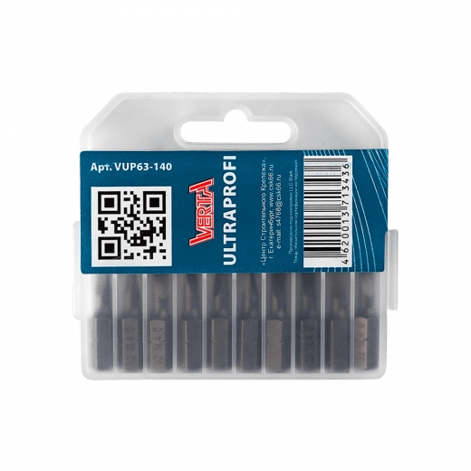 Биты SL4,0х25мм (20шт) ULTRAPROFI VERTA