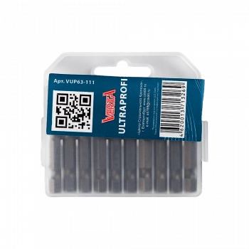 Биты Ph2х50мм (10шт) ULTRAPROFI VERTA