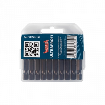 Биты PZ2х50мм (10шт) ULTRAPROFI VERTA Биты PZ2х50мм (10шт) ULTRAPROFI VERTA