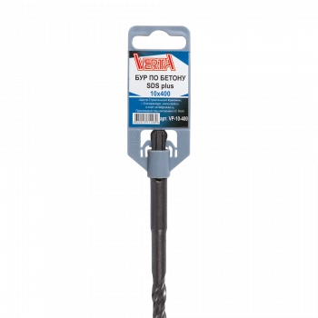 Бур по бетону SDS-plus 10х400мм VERTA Бур по бетону SDS-plus 10х400мм VERTA