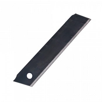 Лезвия 18мм отламывающиеся (10шт) черные толщина 0,7мм в пластиковой коробке ULTRAPROFI VERTA