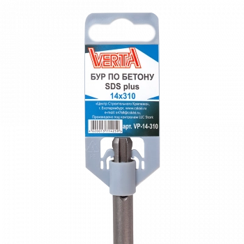 Бур по бетону SDS-plus 14х310мм VERTA Бур по бетону SDS-plus 14х310мм VERTA