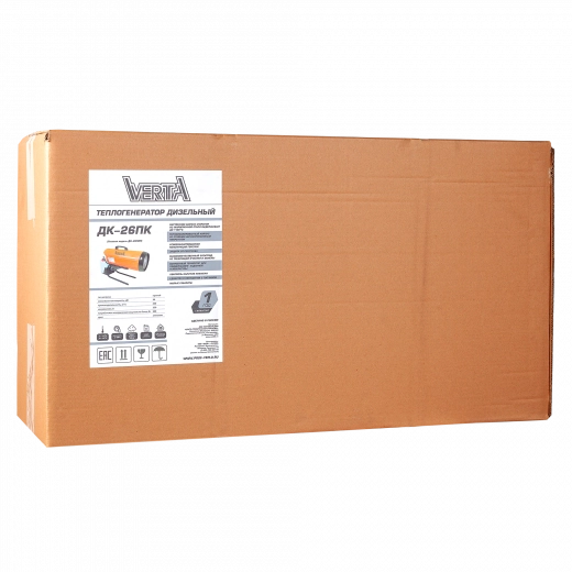 Тепловая пушка дизельная ДК-26 ПК VERTA