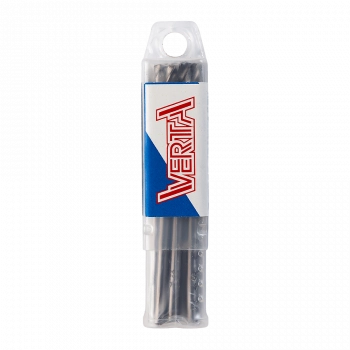 Сверло по металлу с цилиндрическим хвостовиком  3,4мм (10шт) VERTA Сверло по металлу с цилиндрическим хвостовиком  3,4мм (10шт) VERTA