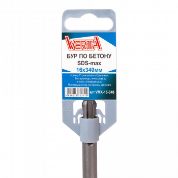 Бур по бетону SDS-max 16х340 мм Бур по бетону SDS-max 16х340 мм