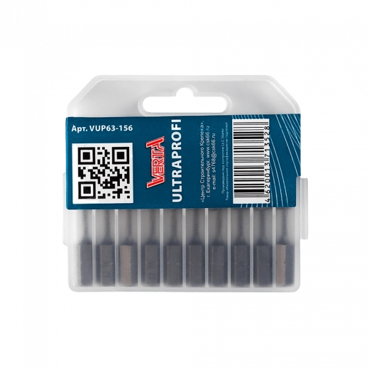 Биты T6х25мм (20шт) ULTRAPROFI VERTA