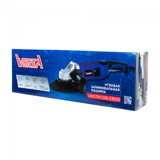 Угловая шлифмашина (УШМ) VAGTM-230-2350S VERTA