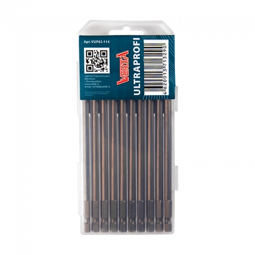 Биты Ph2х127мм (10шт) ULTRAPROFI VERTA