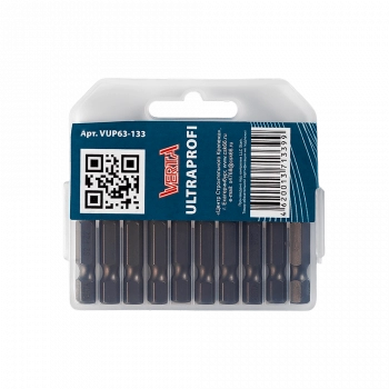 Биты PZ2х50мм (10шт) ULTRAPROFI VERTA