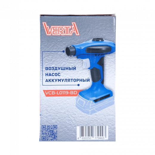 Воздушный насос аккумуляторный VCB-L0119 VERTA