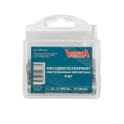 Насадка шестигранная магнитная 12х65 мм (4шт) ULTRAPROFI VERTA