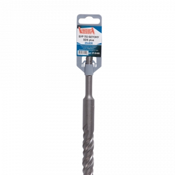 Бур по бетону SDS-plus 20х600мм VERTA Бур по бетону SDS-plus 20х600мм VERTA