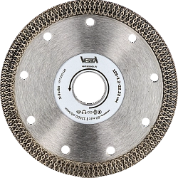 Диск алмазный 125x1,2x22,2мм сплошной сухой и влажный рез X-Turbo VERTA [100]