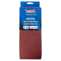 Лента бесконечная шлифовальная 610х100мм Р100 (5шт) VERTA
