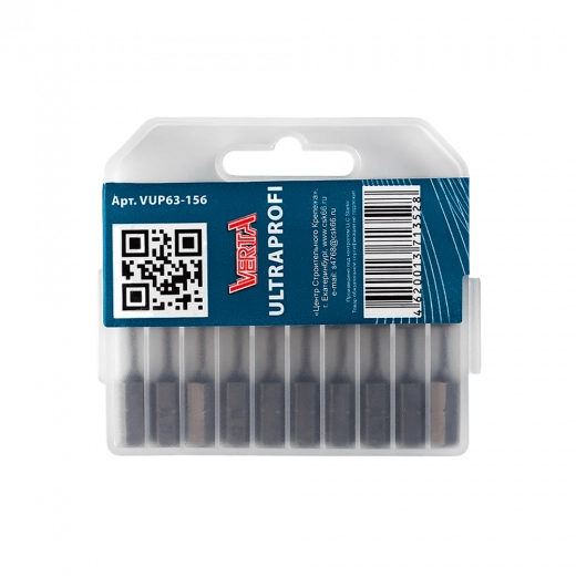 Биты T6х25мм (20шт) ULTRAPROFI VERTA Биты T6х25мм (20шт) ULTRAPROFI VERTA