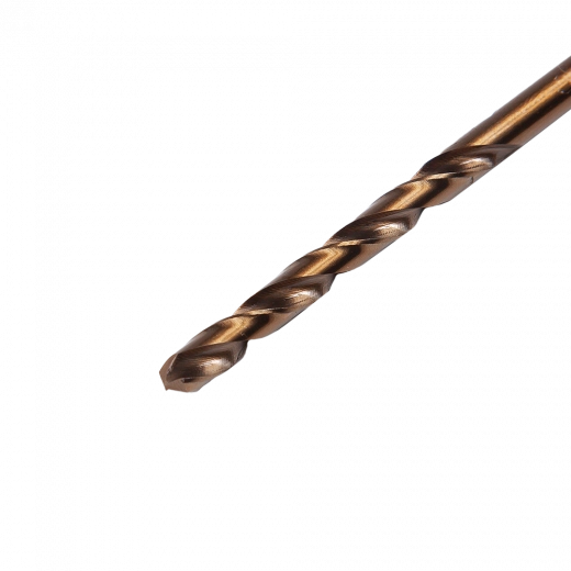 Сверло по металлу кобальт с цилиндрическим хвостовиком 4,0мм (10шт) VERTA Сверло по металлу кобальт с цилиндрическим хвостовиком 4,0мм (10шт) VERTA