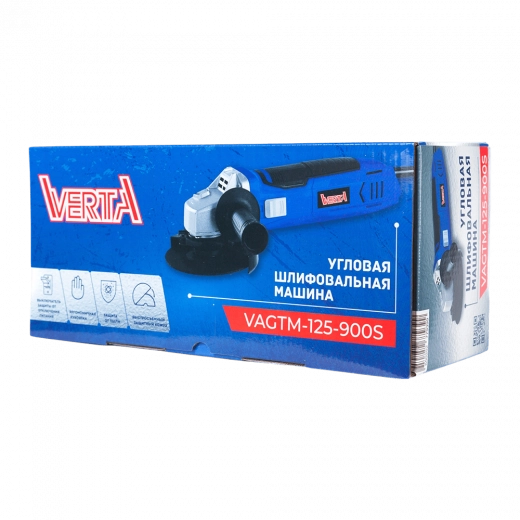 Угловая шлифмашина (УШМ) VAGTM-125-900S VERTA Угловая шлифмашина (УШМ) VAGTM-125-900S VERTA