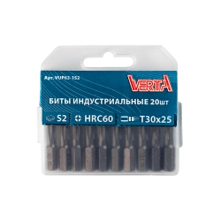 Биты T30х25мм (20шт) ULTRAPROFI VERTA