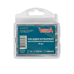 Насадка шестигранная магнитная  8х65мм (10шт) ULTRAPROFI VERTA