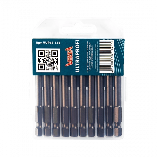 Биты PZ2х70мм (10шт) ULTRAPROFI VERTA