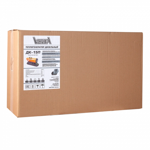 Тепловая пушка дизельная ДК-15П VERTA 
