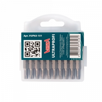 Биты T25х25мм (20шт) ULTRAPROFI VERTA