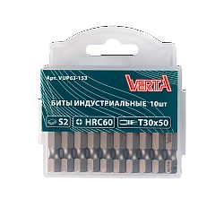 Биты T30х50мм (10шт) ULTRAPROFI VERTA