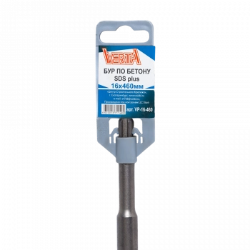 Бур по бетону SDS-plus 16х460мм VERTA Бур по бетону SDS-plus 16х460мм VERTA
