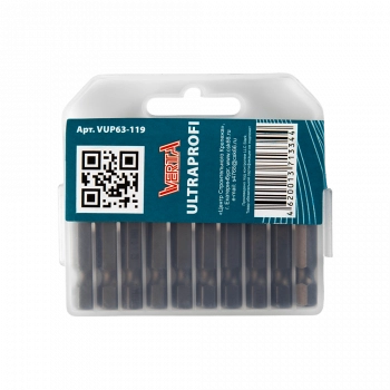 Биты Ph3х50мм (10шт) ULTRAPROFI VERTA Биты Ph3х50мм (10шт) ULTRAPROFI VERTA