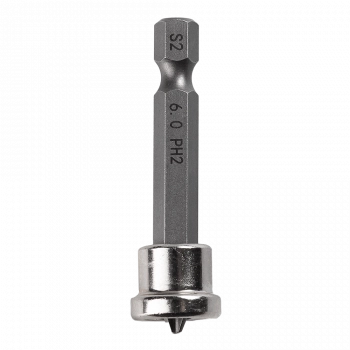 Биты Ph2х50мм с вращающимся ограничителем для больших нагрузок (12шт) ULTRAPROFI VERTA