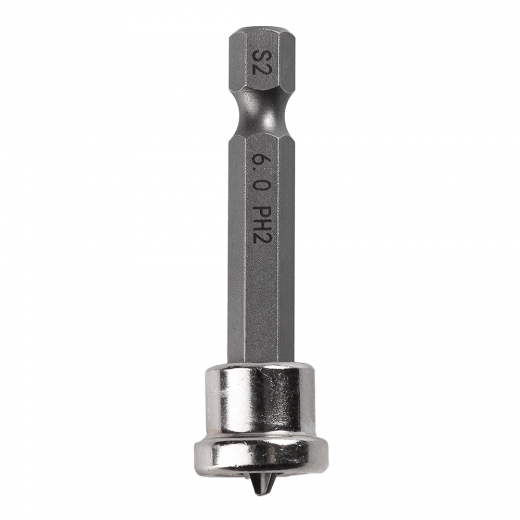 Биты Ph2х50мм с вращающимся ограничителем для больших нагрузок (12шт) ULTRAPROFI VERTA Биты Ph2х50мм с вращающимся ограничителем для больших нагрузок (12шт) ULTRAPROFI VERTA