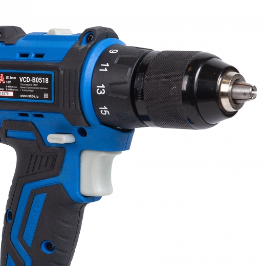 Дрель-шуруповерт аккумуляторная VCD-B0518 VERTA