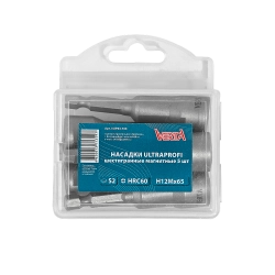 Насадка шестигранная магнитная 12х65 мм (5шт) ULTRAPROFI VERTA
