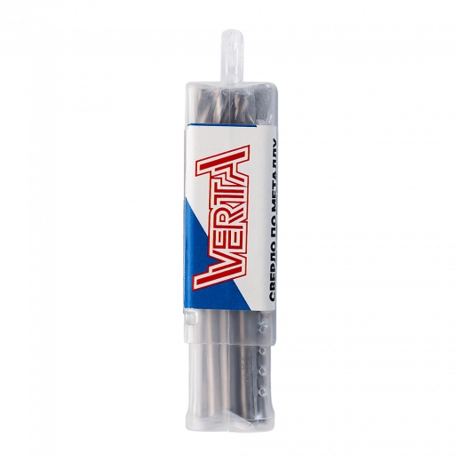 Сверло по металлу с цилиндрическим хвостовиком  3,3мм (10шт) VERTA Сверло по металлу с цилиндрическим хвостовиком  3,3мм (10шт) VERTA