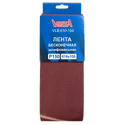 Лента бесконечная шлифовальная 610х100мм Р150 (5шт) VERTA