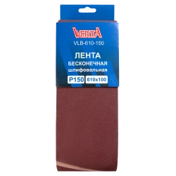 Лента бесконечная шлифовальная 610х100мм Р150 (5шт) VERTA