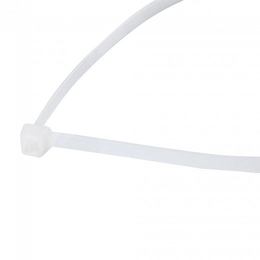 Хомут-стяжка 7,6х300мм нейлоновый белый VERTA Хомут-стяжка 7,6х300мм нейлоновый белый VERTA