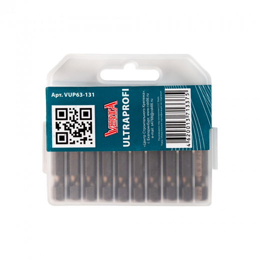 Биты PZ1х50мм (10шт) ULTRAPROFI VERTA