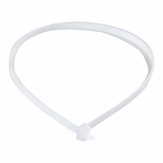 Хомут-стяжка 4,8х450мм нейолновый белый VERTA