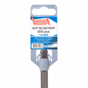 Бур по бетону SDS-plus 12х600мм VERTA