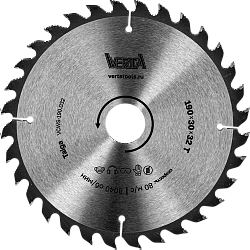 Диск пильный по дереву 190х30/20х2.2/1.4х32Т Taiga VERTA