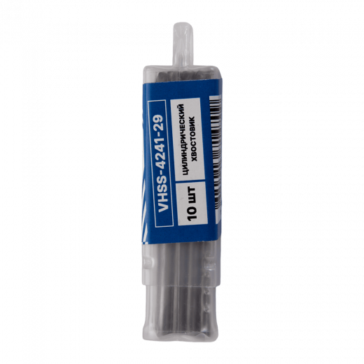 Сверло по металлу с цилиндрическим хвостовиком  2,9мм (10шт) VERTA