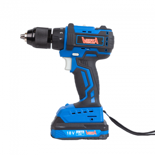 Дрель-шуруповерт аккумуляторная бесщеточная VCD-B0518 VERTA