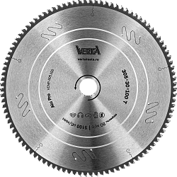 Диск пильный по алюминию 305x30/25,4х3.0/2.2x100T Alu Pro VERTA