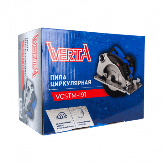 Пила дисковая VCSTM-191 VERTA