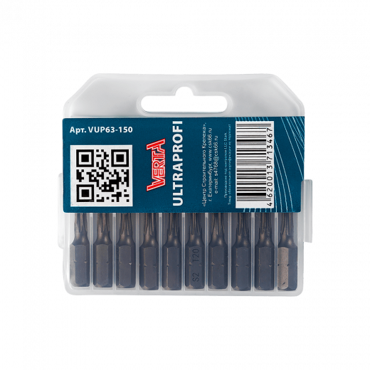 Биты T20х25мм (20шт) ULTRAPROFI VERTA