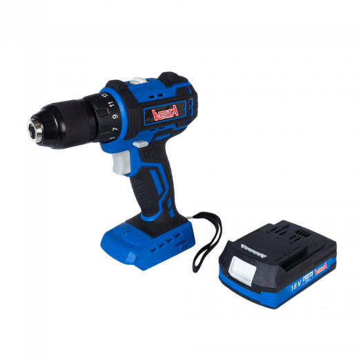Дрель-шуруповерт аккумуляторная бесщеточная VCD-B0518 VERTA
