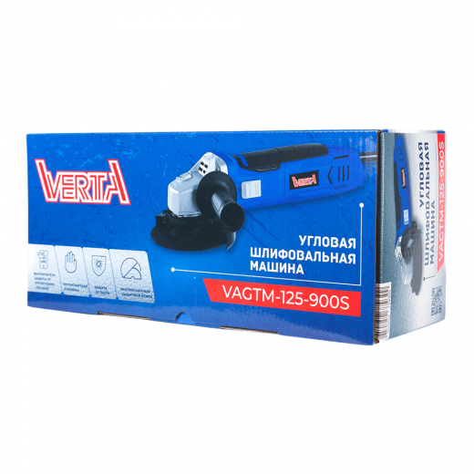 Угловая шлифмашина (УШМ) VAGTM-125-900S VERTA